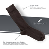 Anti-Zecken & Mückenschutz Socken – Braun / 1 Paar