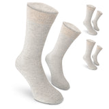 Anti-Zecken & Mückenschutz Socken – Hellgrau meliert / 3 Paar