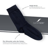 Anti-Zecken & Mückenschutz Socken – Dunkelblau / 1 Paar