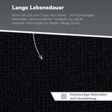 Anti-Zecken & Mückenschutz Socken –  Schwarz / 3 Paar