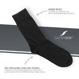 Anti-Zecken & Mückenschutz Socken –  Schwarz / 3 Paar