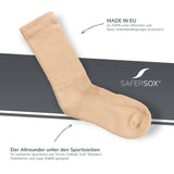 Anti-Zecken & Mückenschutz Sportsocken – Beige / 1 Paar