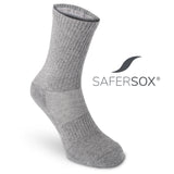 Anti-Zecken & Mückenschutz Sportsocken – Grau meliert / 1 Paar