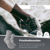 Anti-Zecken & Mückenschutz Sportsocken – Grau meliert / 1 Paar