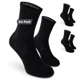 Anti-Zecken & Mückenschutz Sportsocken – Schwarz / 3 Paar