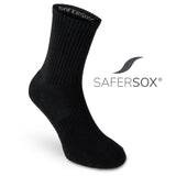 Anti-Zecken & Mückenschutz Sportsocken – Schwarz / 3 Paar
