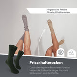 Anti-Zecken & Mückenschutz Socken – Olivgrün / 3 Paar
