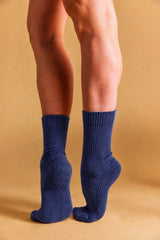 Tanzsocken Navy / 1 Paar