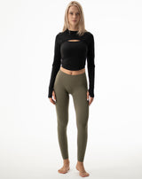 Mückenschutz Leggings – Olivgrün