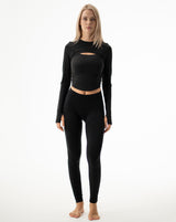 Mückenschutz Leggings – Schwarz